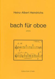 bach für oboe 