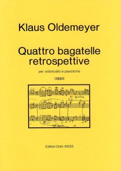 Quattro bagatelle retrospettive 