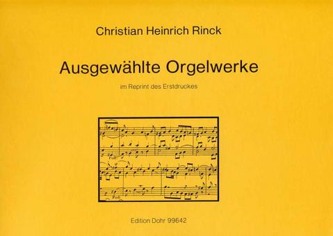 Ausgewählte Orgelwerke 