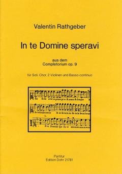 In te Domine speravi 