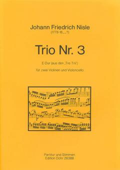 Trio für zwei Violinen und Violoncello 