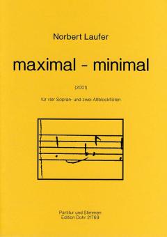 maximal - minimal 