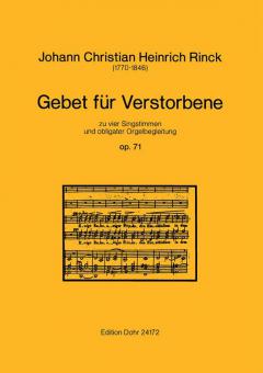 Gebet für Verstorbene 