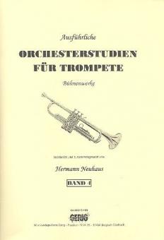 Ausführliche Orchesterstudien für Trompete 4 