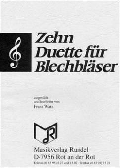 Zehn Duette für Blechbläser 