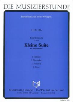Small suite for 4 clarinets 
