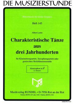 Characteristic dances from 3 centuries 