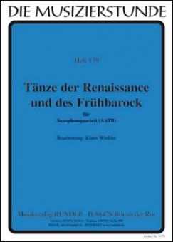 Renaissance and early baroque dances 