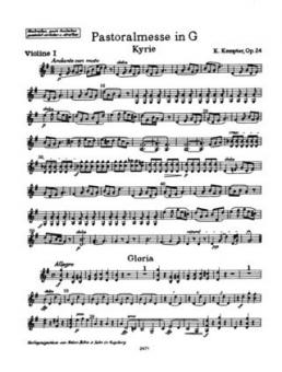 Pastoralmesse in G op. 24 