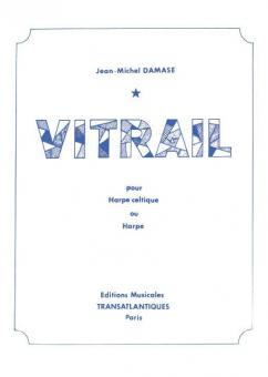 Vitrail Harpe Celtique 