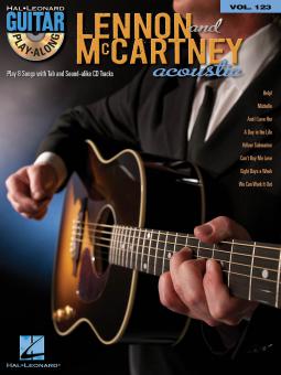 Guitar Play-Along Vol. 123: Lennon & McCartney Acoustic 