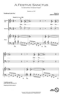 A Festive Sanctus Standard