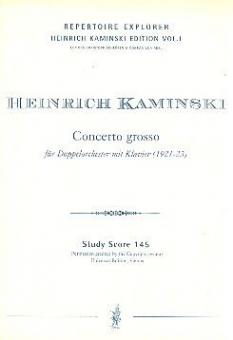 Concerto grosso für Doppelorchester mit Klavier 