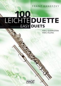 100 Leichte Duette für 2 Querflöten 