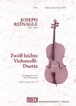 12 leichte Cello Duette 1 