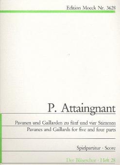 Pavanen und Gaillarden 