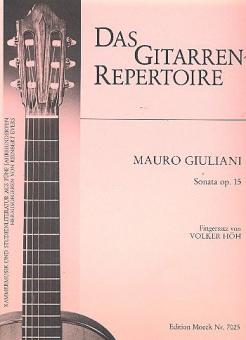 Sonate Op. 15 