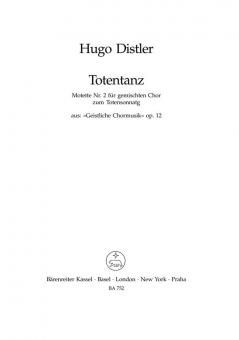 Totentanz op. 12/2 Standard