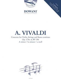 Konzert op. 3 Nr. 6, RV 356 In a-Moll 