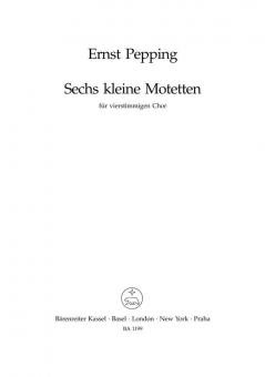Sechs kleine Motetten Standard