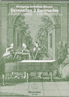 Serenades KV 439b Vol. 3 Standard