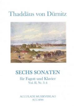 6 Sonaten für Fagott und Klavier 2 