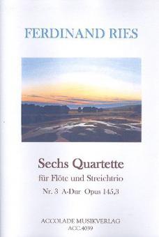 Quartett 3 A-Dur Op. 145 