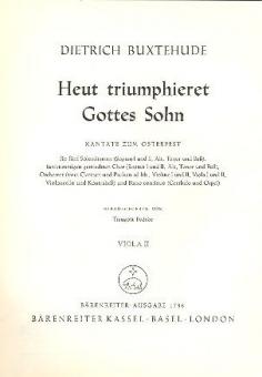 Heut triumphieret Gottes Sohn Standard