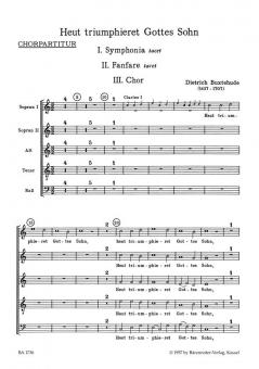 Heut triumphieret Gottes Sohn Standard