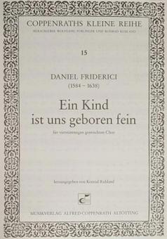 Ein Kind ist uns geboren fein 
