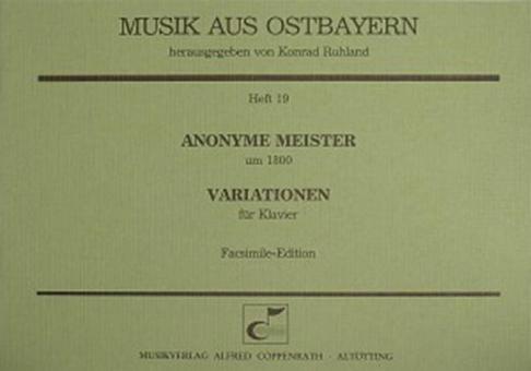 Variationen für Klavier 
