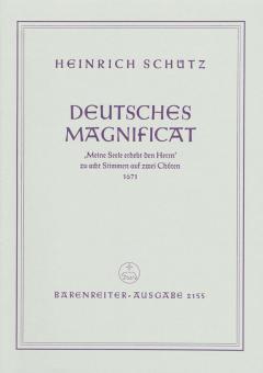 Deutsches Magnificat aus Schwanengesang SWV 494 Standard