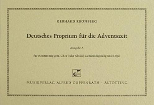 Deutsches Proprium für die Adventszeit 
