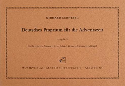 Deutsches Proprium für die Adventszeit 