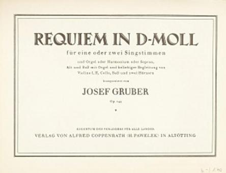 Requiem in d-Moll 