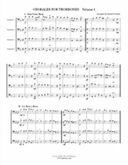 Chorales For Trombones 