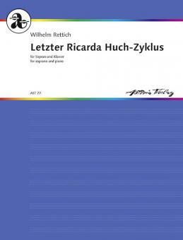Letzter Ricarda Huch-Zyklus op. 127 Standard