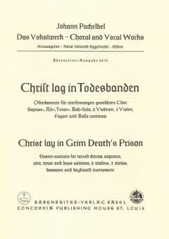 Christ lay in grim death's prison 