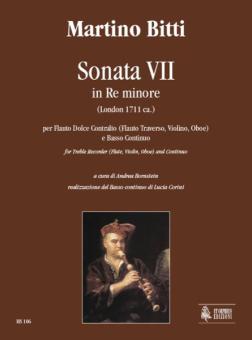 Sonata VII in D minor (London c.1711) 