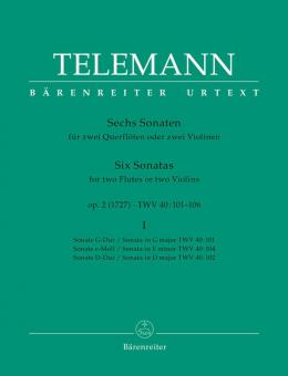 6 Sonatas op. 2 volumen 1 Standard