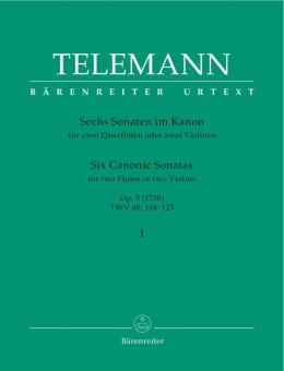 6 Sonatas en canon op. 5 volumen 1 Standard