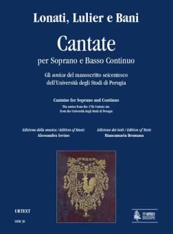 Cantatas for Soprano and Continuo 
