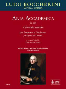 Aria Accademica Tornate sereni G558 