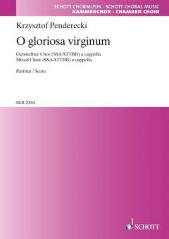 O gloriosa virginum Standard