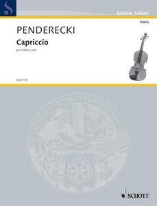 Capriccio per violino solo Standard