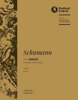 Konzert für Klavier und Orchester a-moll op. 54 