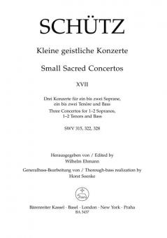 Pequeños conciertos sacros Cuaderno 17 