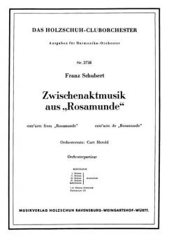 Zwischenaktmusik aus 'Rosamunde' 