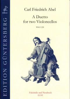 A Duetto For Two Violoncellos WKO 228 