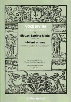 Iubilent omnes 